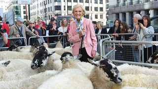 I'm Not Sure Why This Video of Mary Berry Playing Drums With Rick Astley Exists, but Hey